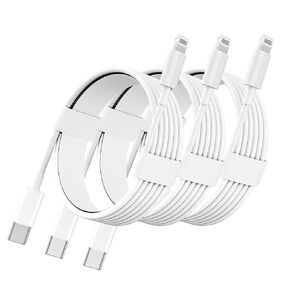 USB C to Lightning Cable 6.6FT,iPhone Charger Cord MFi Certified,USB-C iPhone Fast Charging Long Fast Charger Cord Compatible iPhone 14/14 Pro/Max/13/12/11 Pro Max/XS MAX/XR/XS/X/8/7/Plus iPad (3Pack)