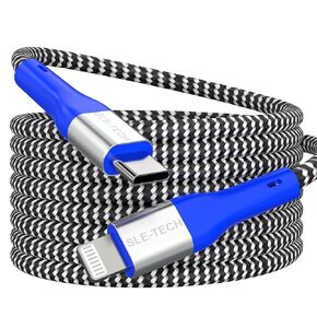 【Apple MFi Certified】 3Ft i-phone lightning cable for i-Phone 14/13/12/12 Pro Max/Mini/11/Xs Max/XR/X/8/8 Plus/7/6 i-Phone Charger Fast Charging i-phone charger USB-C to Lightning cord