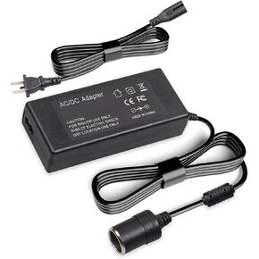 12V Power Cord Compatible with Igloo Iceless Thermoelectric Coolers,Replacement Igloo Iceless Kool Mate Cool Chill Thermolectric Coolers Supply Charger Cord ﻿