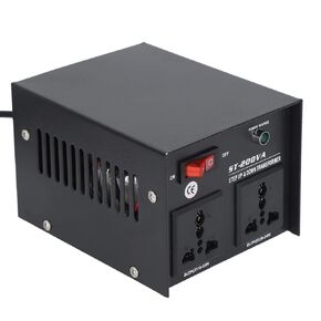 2000W Voltage Converter Transformer(110V to 220V OR 220V to 110V) 2000 Watt Step Up Down Converter 110/120 Volt - 220/240 Volt w US Power Cord,VTUS-2000 (US Plug)