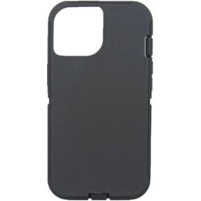 Replacement TPE Rubber Outer Skin Compatible with Otterbox Defender Series Case for iPhone 13 Black