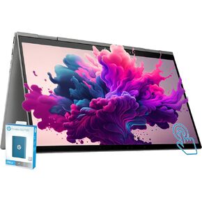 HP Envy 2-in-1 Convertible Laptop, 15.6 inch IPS Touchscreen, AMD Ryzen 5 7530U Processor, Backlit Keyboard, Wi-Fi 6, Bang & Olufsen Audio, 13 Hr Battery Life, Windows 11 (32GB RAM | 1TB PCIe SSD)