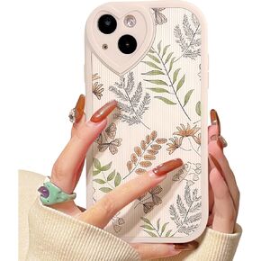 Compatible for iPhone 13 Case Cute Bear Flower Floral with Love Lens Bumper Protector for Girls Women Soft TPU Shockproof Protective Girly for iPhone 13-Bear Flower
