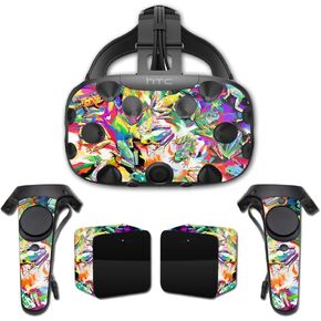 MightySkins Skin Compatible with HTC Vive Full Coverage - Wet Paint | Protective, Durable, and Unique Vinyl Decal wrap Cover | Easy to Apply, Remove, and Change Styles | Made in The USA
