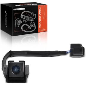 A-Premium Park Assist Camera Rear View Backup Reverse Camera Compatible with Select Honda Models - 2016 2017 Civic - Replace# 39530TBAA01