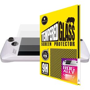 Skull & Co. High Transparency and High Sensitive Tempered Glass Screen Protector for ROG Ally (2-PACK)