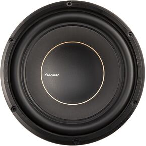 Pioneer TS-D10D2 D Series 10" 1500 W Max Power, Dual 2 Ohm Voice Coil, Aramid Fiber IMPP Cone, Rubber Surround - Component Subwoofer, Black