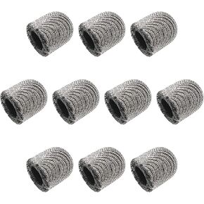 MECCANIXITY 12pcs 5mm Stylus Pen Fine Tips Conductive Fiber Capacitive Touch Screen Pens Tip Universal Replacement