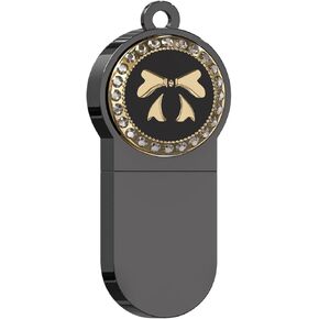 Custom Personalized USB Flash Drive 64GB/128GB/256GB, Cute Diamond Design USB 2.0 Thumb Drive, Waterproof Memory Stick Small Size USB Drive Gift