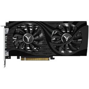 Yeston Radeon Gaming RX 6650 XT 8G GDDR6 128bit 7nm كمبيوتر مكتبي PC بطاقة رسومات الفيديو PCI-Express 4.0 3 * DP + 1 * HDMI GPU مراوح مزدوجة in Kuwait
