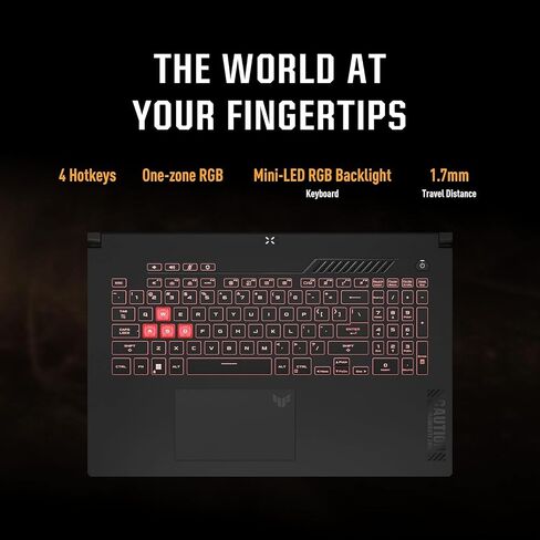 ASUS TUF Gaming A15 Gaming Laptop, 15.6" 144Hz FHD IPS-Type, AMD Ryzen 5 4600H, GeForce GTX 1650, 8GB DDR4, 512GB PCIe SSD, Gigabit Wi-Fi 5, Windows 10 Home, FA506IH-AS53 in Saudi Arabia