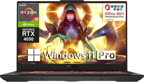 ASUS TUF Gaming A15 Gaming Laptop, 15.6" 144Hz FHD IPS-Type, AMD Ryzen 5 4600H, GeForce GTX 1650, 8GB DDR4, 512GB PCIe SSD, Gigabit Wi-Fi 5, Windows 10 Home, FA506IH-AS53 in Saudi Arabia