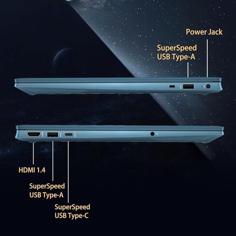 كمبيوتر محمول HP Pavilion i7 الأحدث، شاشة 15.6 بوصة FHD، Intel Core i7-1355U، ذاكرة الوصول العشوائي 32 جيجابايت، 1 تيرابايت PCIe SSD، قارئ بصمات الأصابع، لوحة مفاتيح رقمية، كاميرا ويب، Wi-Fi 6، HDMI، Windows 11 Home، Forest Teal in Saudi Arabia