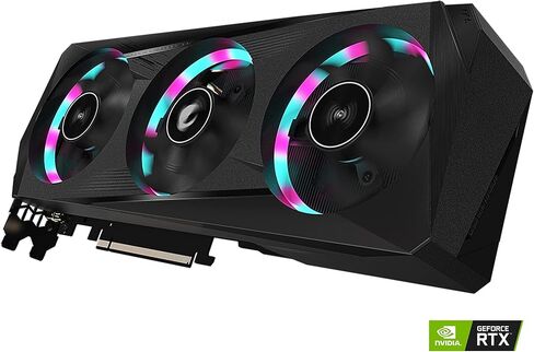بطاقة رسومات GIGABYTE AORUS GeForce RTX 3060 Elite 12G (REV2.0)، 3X WINDFORCE Fans، 12GB 192-bit GDDR6، بطاقة فيديو GV-N3060AORUS E-12GD in Saudi Arabia