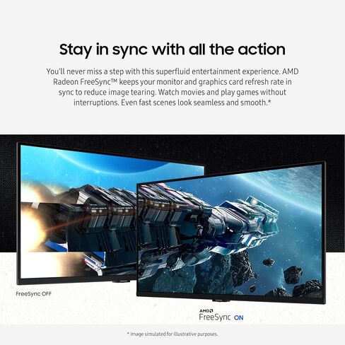 SAMSUNG 32-Inch Odyssey G50D Series QHD Fast IPS Gaming Monitor, 1ms, VESA DisplayHDR 400, 180Hz, AMD FreeSync, Adjustable Stand, Eye Saver Mode, LS32DG502ENXZA, 2024 in Saudi Arabia