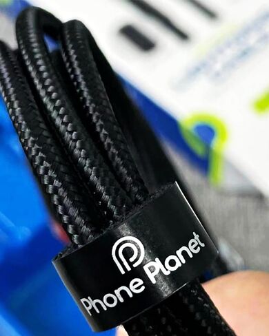 Fast Charging Lighting Cable 30W Lighting Cable 3A Zine Alloy Nylon Braided - for iPhone 14/14 Pro/14 Pro Max, Macbook, iPad, iPhone 11, 12, 13, 10, 8, 7, iPhone SE - 4 Feet in Saudi Arabia