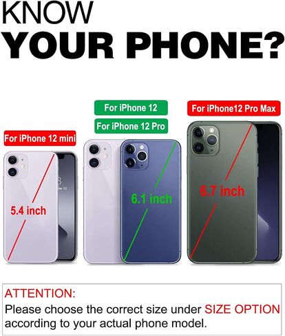 SINIANL Leather Case Compatible with iPhone 12 Case Wallet, Compatible with iPhone 12 Pro Wallet Case Book Folding Flip Case with Credit Card Holder Magnetic Closure for iPhone 12/12 Pro 6.1 inch in Saudi Arabia