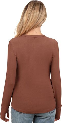 Women's Maternity Shirts Casual Long Sleeve Round Neck Button Side Ruched Pregnancy Fall Clothes S-XXL in Kuwait