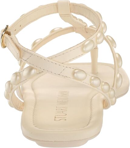Stuart Weitzman Women's Pearlita Flat Sandals in Saudi Arabia