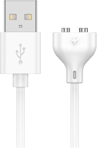 كابل شاحن USB مغناطيسي للألعاب، المشاعر، منظف الوجه، فرشاة الأسنان الكهربائية، مصباح يدوي، سلك شحن بديل، قطبية واحدة (S-S) كابل شاحن طويل 31.4 بوصة (5 مم/0.2 بوصة) in Saudi Arabia