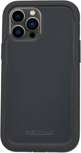 Pelican Voyager Series – Heavy-Duty MAGSAFE Case Cover for IPhone 13 Pro Max with Belt Clip Holster – 18Ft Drop Protection – 6.7 Inches Holster, Black in Saudi Arabia