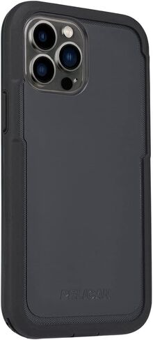 Pelican Voyager Series – Heavy-Duty MAGSAFE Case Cover for IPhone 13 Pro Max with Belt Clip Holster – 18Ft Drop Protection – 6.7 Inches Holster, Black in Saudi Arabia