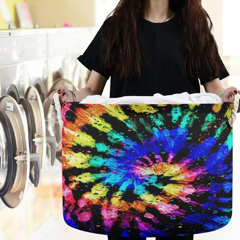visesunny Collapsible Large Capacity Basket Unicorns are Real Animal Clothes Toy Storage Hamper with Durable Cotton Handles Home Organizer Solution for Bathroom, Bedroom, Nursery, Laundry,Closet in Saudi Arabia
