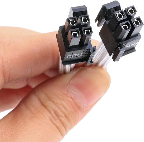 كابل PSU 8 Pin إلى 4+4 Pin CPU، كابل بأكمام ذكر إلى ذكر EPS لوحدة إمداد الطاقة المعيارية ASUS ROG Thor Strix (70 سم) in Saudi Arabia
