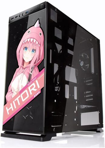 Anime Stickers for PC Case,Cartoon Decor Decals for Computer Chassis Skin,ATX Mid Case Decorative Sticker,Waterproof Easy Removable in Saudi Arabia