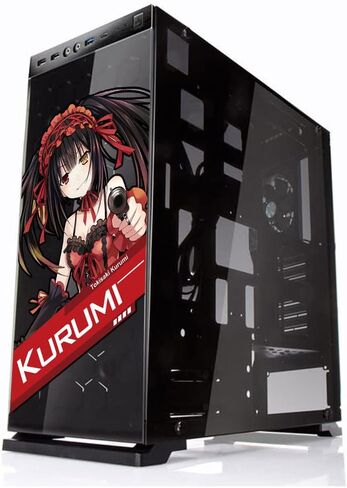 Anime Stickers for PC Case,Cartoon Decor Decals for Computer Chassis Skin,ATX Mid Case Decorative Sticker,Waterproof Easy Removable in Saudi Arabia