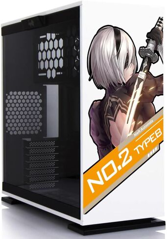 Anime Stickers for PC Case,Cartoon Decor Decals for Computer Chassis Skin,ATX Mid Case Decorative Sticker,Waterproof Easy Removable in Saudi Arabia
