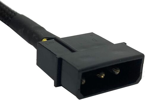 LP4 موليكس ذكر إلى ATX 4-Pin ذكر محول الطاقة المساعد كم كابل للوحة الأم 13 "(2 قطعة) in Kuwait