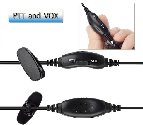 HYS D شكل سماعة أذن لموتورولا سبيريت GT/Spirit GT+، سماعة رأس لاسلكية مع PTT/ميكروفون، VOX، لراديو Talkabout 270 280 T5100 T5200 T5600 T5620 T5700 T5720 T5800 T7200 FR50/F60 FRS in Saudi Arabia