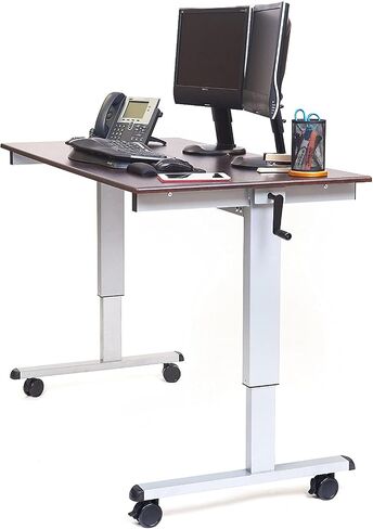 LUXOR STANDUP-CF60-DW مكتب وقوف عالي السرعة قابل للتعديل مقاس 60 بوصة in Kuwait