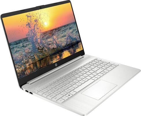 HP Laptop, 15.6 Inch FHD Touch Screen, Intel Core i7-1165G7, 32GB RAM, 1TB SSD, Windows 11 Pro, 10 Number Key, USB C, for Business and Student, Silver, Lifetime Microsoft Office in Saudi Arabia