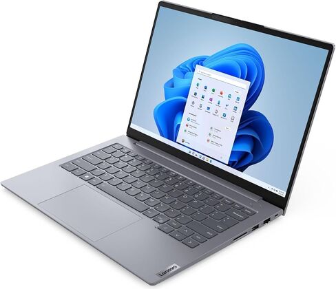 كمبيوتر محمول Lenovo ThinkBook 14 G6 بشاشة لمس 14.0 بوصة WUXGA IPS (AMD Ryzen 5 7530U، ذاكرة الوصول العشوائي 32 جيجابايت، 1 تيرابايت PCIe SSD، AMD Radeon، KYB بإضاءة خلفية، Wi-Fi 6، بصمة الإصبع، كاميرا ويب FHD، BT 5.2، Win 10 Pro) مع Dkz Hub in Saudi Arabia