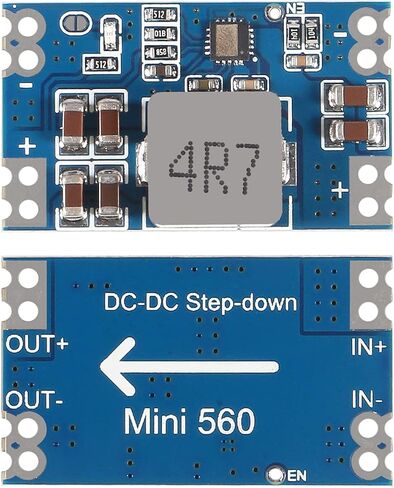10PCS High Efficiency Output 3.3V 5V 9V 12V 5A Mini560 Step Down DC-DC Converter Voltage Regulator Buck Stabilized Power Supply Module in Saudi Arabia