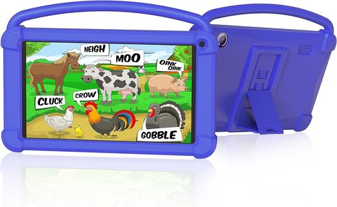BYYBUO Kids Tablet, 7 inch Tablet for Kids, Android 11 Tablets, Children Tablet with Shockproof Case in Saudi Arabia