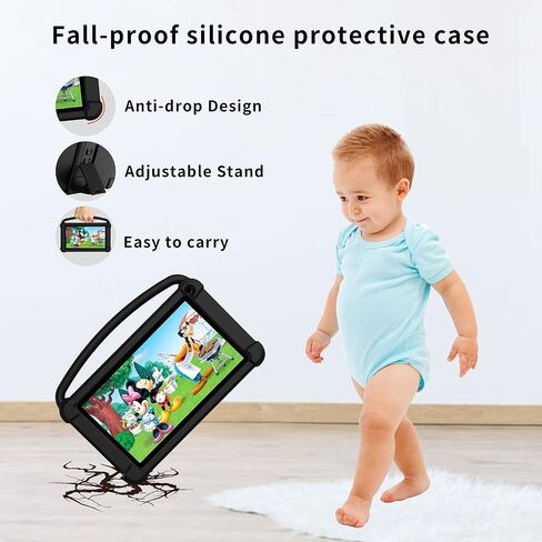 BYYBUO Kids Tablet, 7 inch Tablet for Kids, Android 11 Tablets, Children Tablet with Shockproof Case in Saudi Arabia