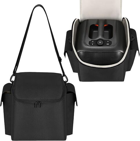 Travel Carry Case Storage Tote Bag Compatible with JBL PartyBox Encore Essential Party Speaker & Accessories Protection Cover Case Shoulder Bag, Black in Saudi Arabia
