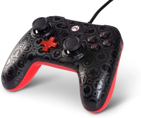 POWER A - وحدة تحكم سلكية سوبر ماريو شادو لجهاز نينتندو سويتش in Kuwait