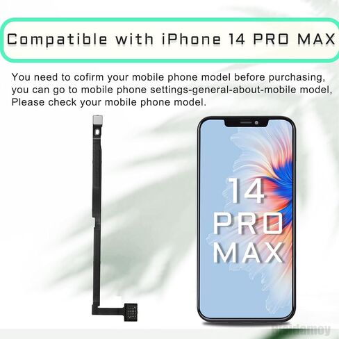 for iPhone 14 PRO MAX US Version 5G Signal Antenna Replacement for iPhone 14PROMAX 5G Antenna Flex Cable Connection Part with Repair Fix Tool for A2651 A2893 A2894 A2895 A2896 in Saudi Arabia