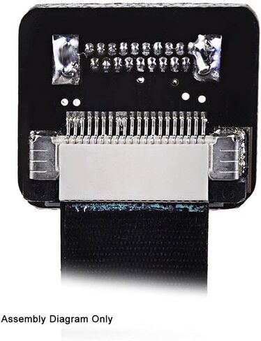 Xiwai CYFPV Right Angled 90 Degree HDMI Male to Female FPC Flat Cable for HDTV Multicopter Aerial Photography (0.1M) in Saudi Arabia