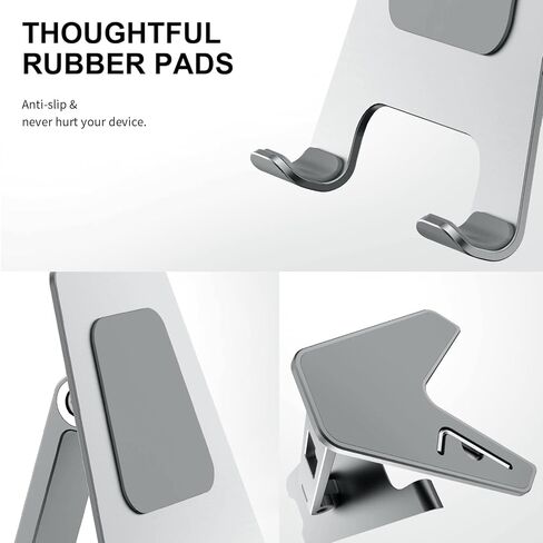 حامل الهاتف الخلوي xtremtec حامل تابلت قابل للتعديل، حامل حامل iPhone متوافق مع الأجهزة اللوحية مثل iPad Pro 11/12.9، Mini، Air، Tabs in Kuwait