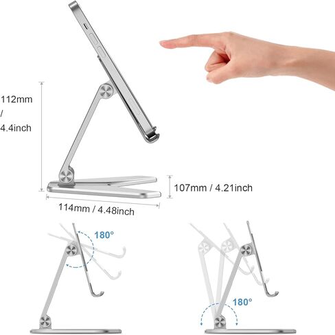 حامل الهاتف الخلوي xtremtec حامل تابلت قابل للتعديل، حامل حامل iPhone متوافق مع الأجهزة اللوحية مثل iPad Pro 11/12.9، Mini، Air، Tabs in Kuwait