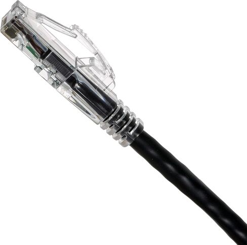 NTW 7 ' Lockable CAT6 Patented net-Lock RJ45 Ethernet Network Patch Cable (UTP), Snagless, Black (NL-U6K-007BK) in Saudi Arabia