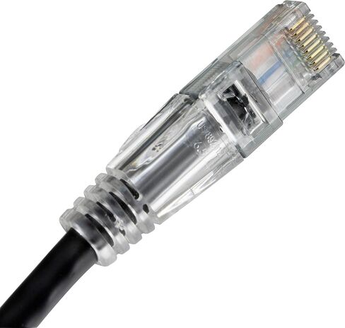 NTW 7 ' Lockable CAT6 Patented net-Lock RJ45 Ethernet Network Patch Cable (UTP), Snagless, Black (NL-U6K-007BK) in Saudi Arabia