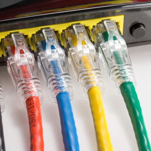 NTW 7 ' Lockable CAT6 Patented net-Lock RJ45 Ethernet Network Patch Cable (UTP), Snagless, Black (NL-U6K-007BK) in Saudi Arabia