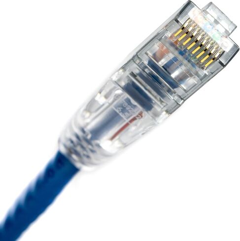 NTW 7 ' Lockable CAT6 Patented net-Lock RJ45 Ethernet Network Patch Cable (UTP), Snagless, Black (NL-U6K-007BK) in Saudi Arabia