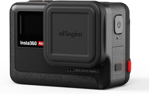 غطاء العدسة الواقي من السيليكون متوافق مع عدسة Insta360 Ace/Ace Pro، حافظة Ace الواقية من ملحقات الكاميرا الرياضية (Ace Pro) in Saudi Arabia